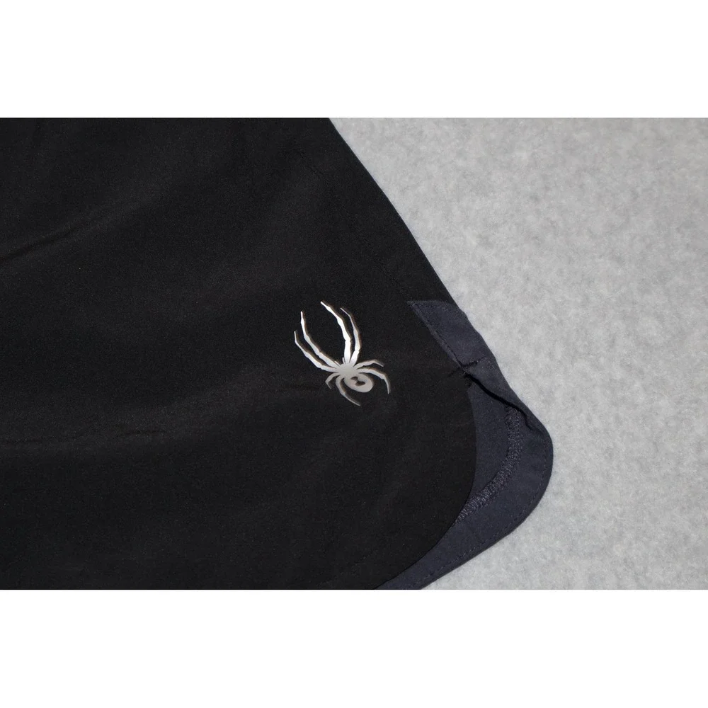 Spyder Swim Trunks Mens XL Black Board Shorts Activewear 7